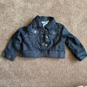 Sparkly Toddler girl Jean Jacket